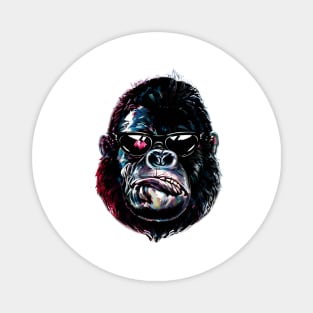 Cool ape artwork Magnet